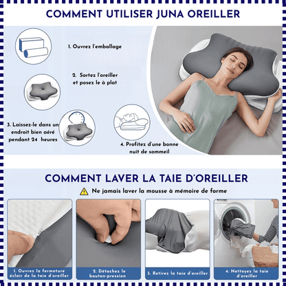 Juna Oreiller™ – Fini les douleurs cervicales